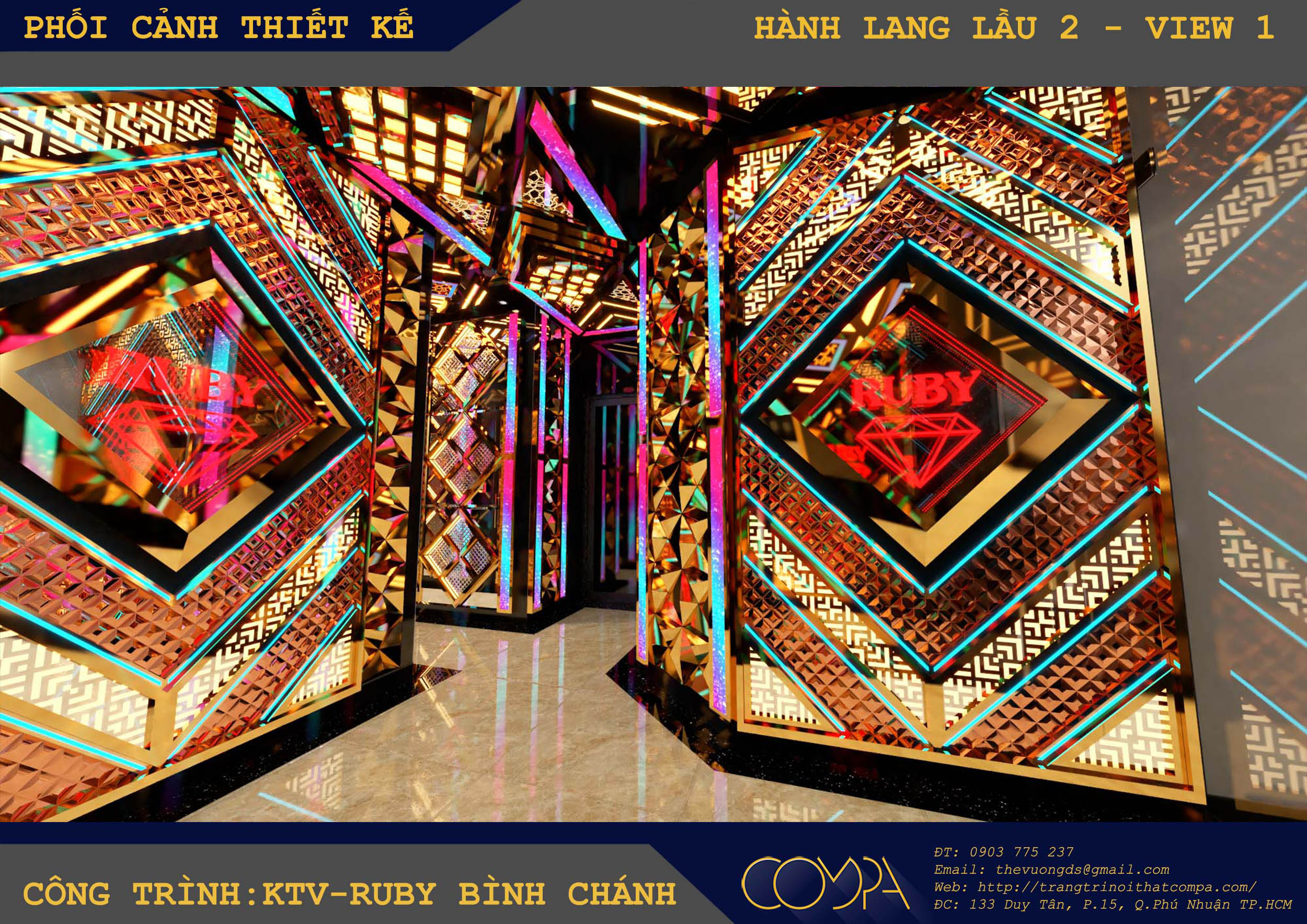 Hình ảnh thi công thực tế karaoke Ruby Hình ảnh thi công thực tế karaoke Ruby