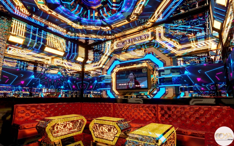 Hình ảnh thi công thực tế phòng karaoke Oscar Hình ảnh thi công thực tế phòng karaoke Oscar