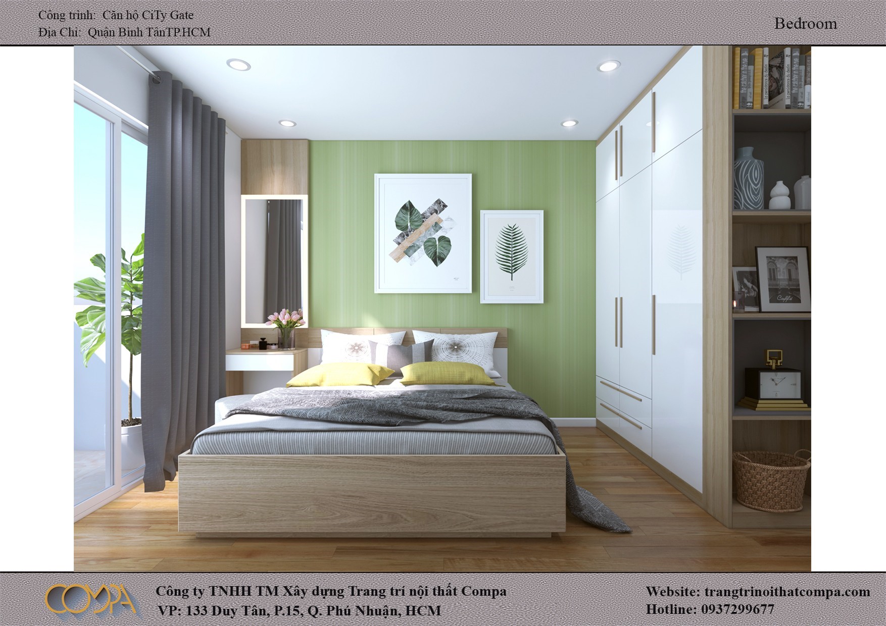 Hình thiết kế nội thất căn hộ diện tích nhỏ 3 Hình thiết kế nội thất căn hộ diện tích nhỏ 3