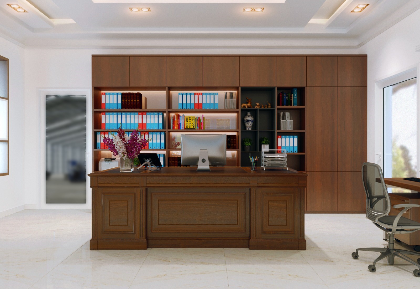 Hình thiết kế nội thất nhà phố hiện đại 3