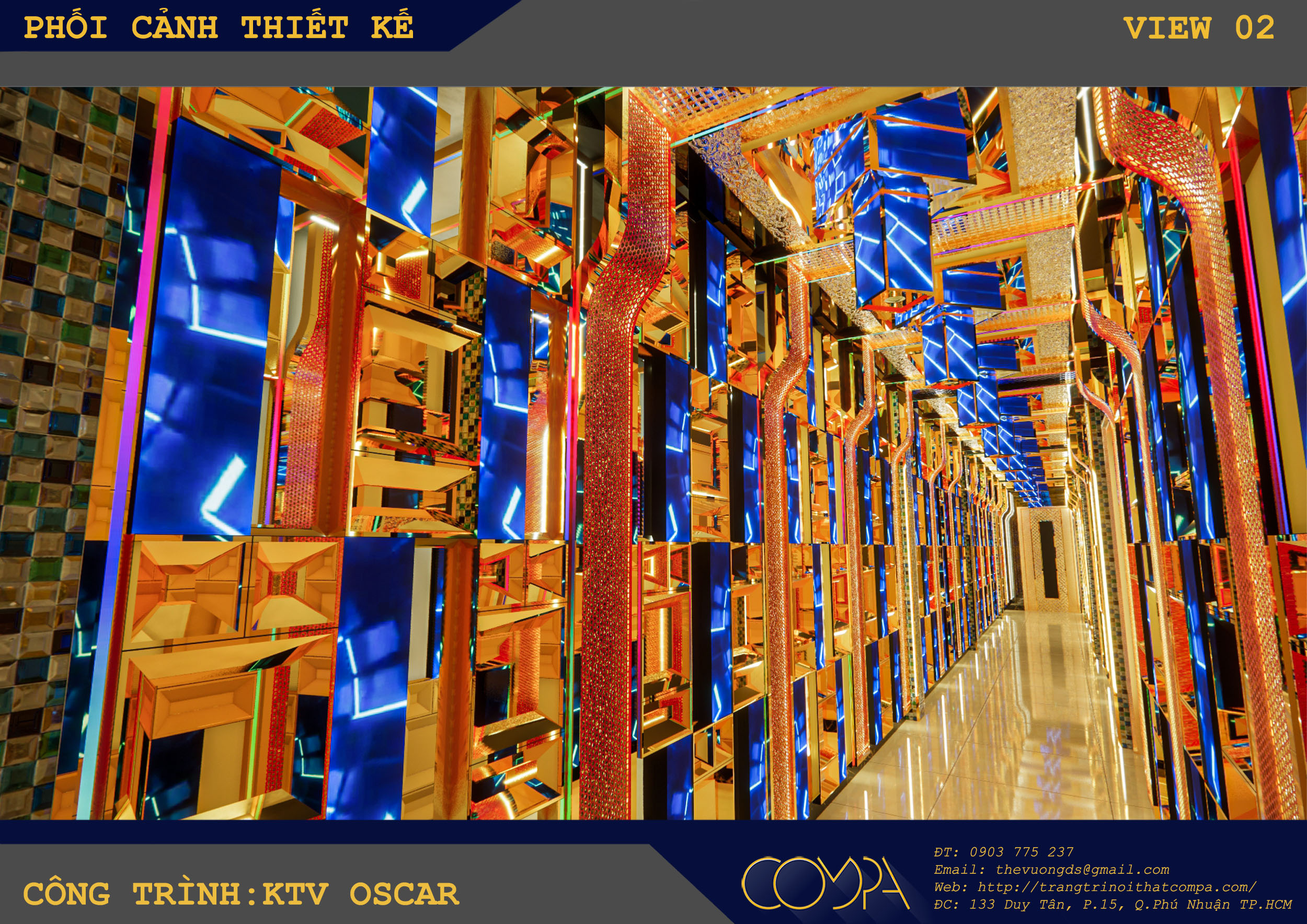 Hành Lang được thi công toàn bộ bằng vật liệu chống cháy