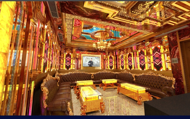 Mẫu thiết kế phòng karaoke gia đình Mẫu thiết kế phòng karaoke gia đình