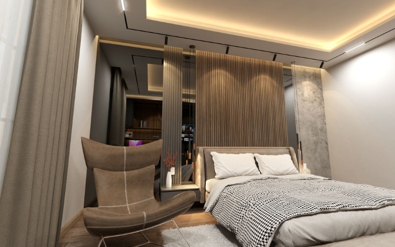 Mẫu thiết kế nội thất phòng ngủ master Mẫu thiết kế nội thất phòng ngủ master