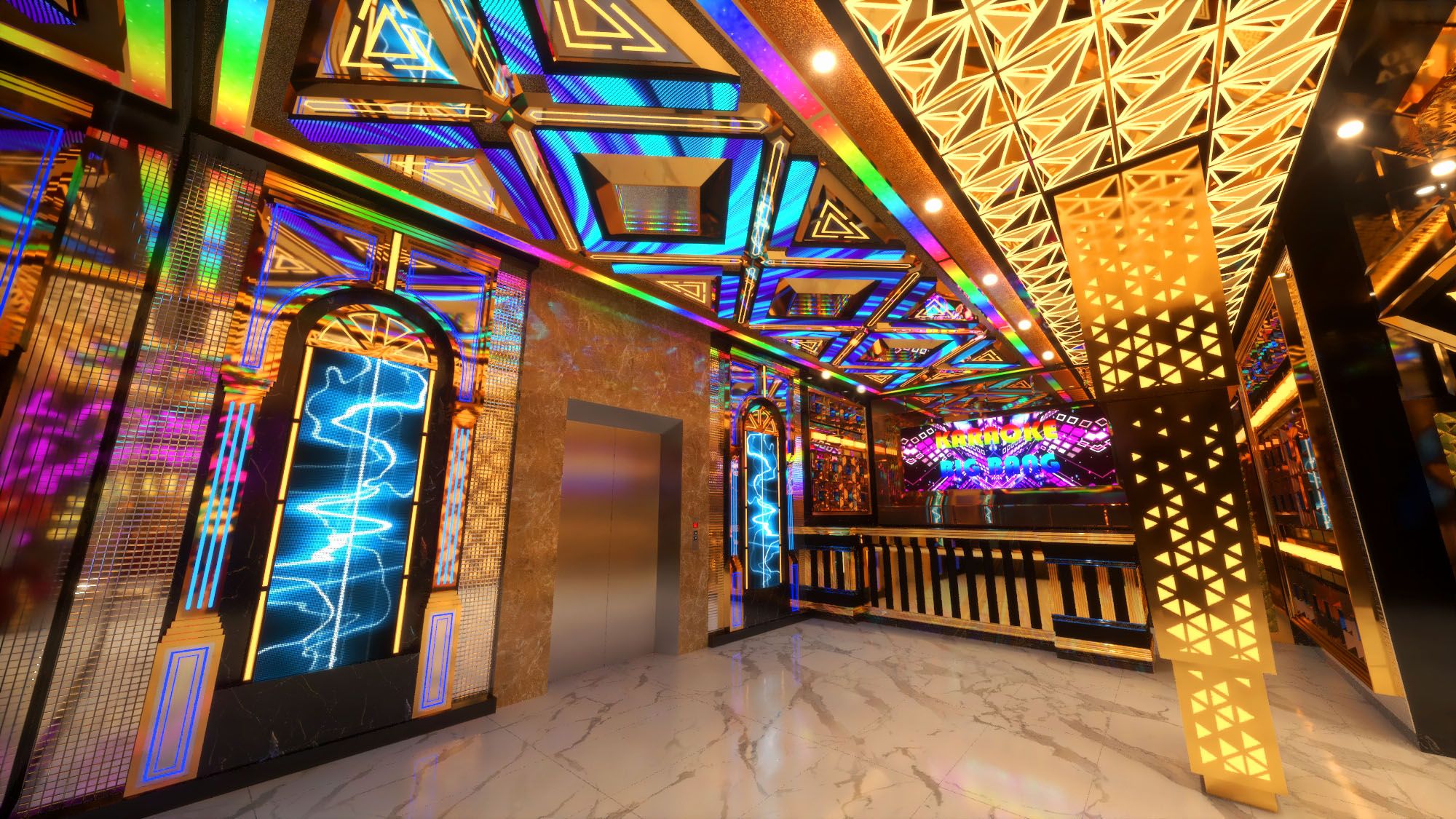 Hình ảnh mẫu thiết kế Karaoke Big Bang Hình ảnh mẫu thiết kế Karaoke Big Bang