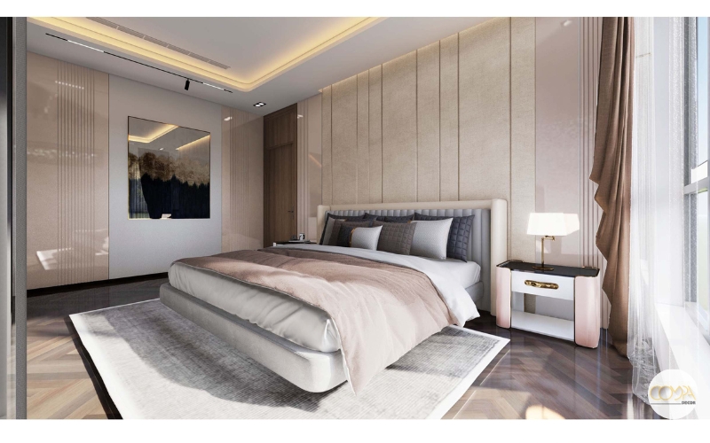 Mẫu thiết kế nội thất biệt thự phong cách hiện đại