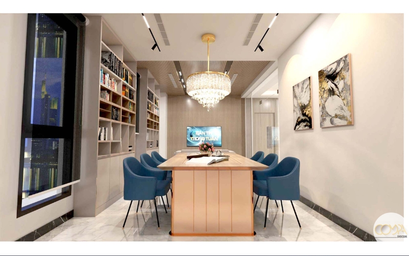 Mẫu thiết kế nội thất biệt thự phong cách hiện đại