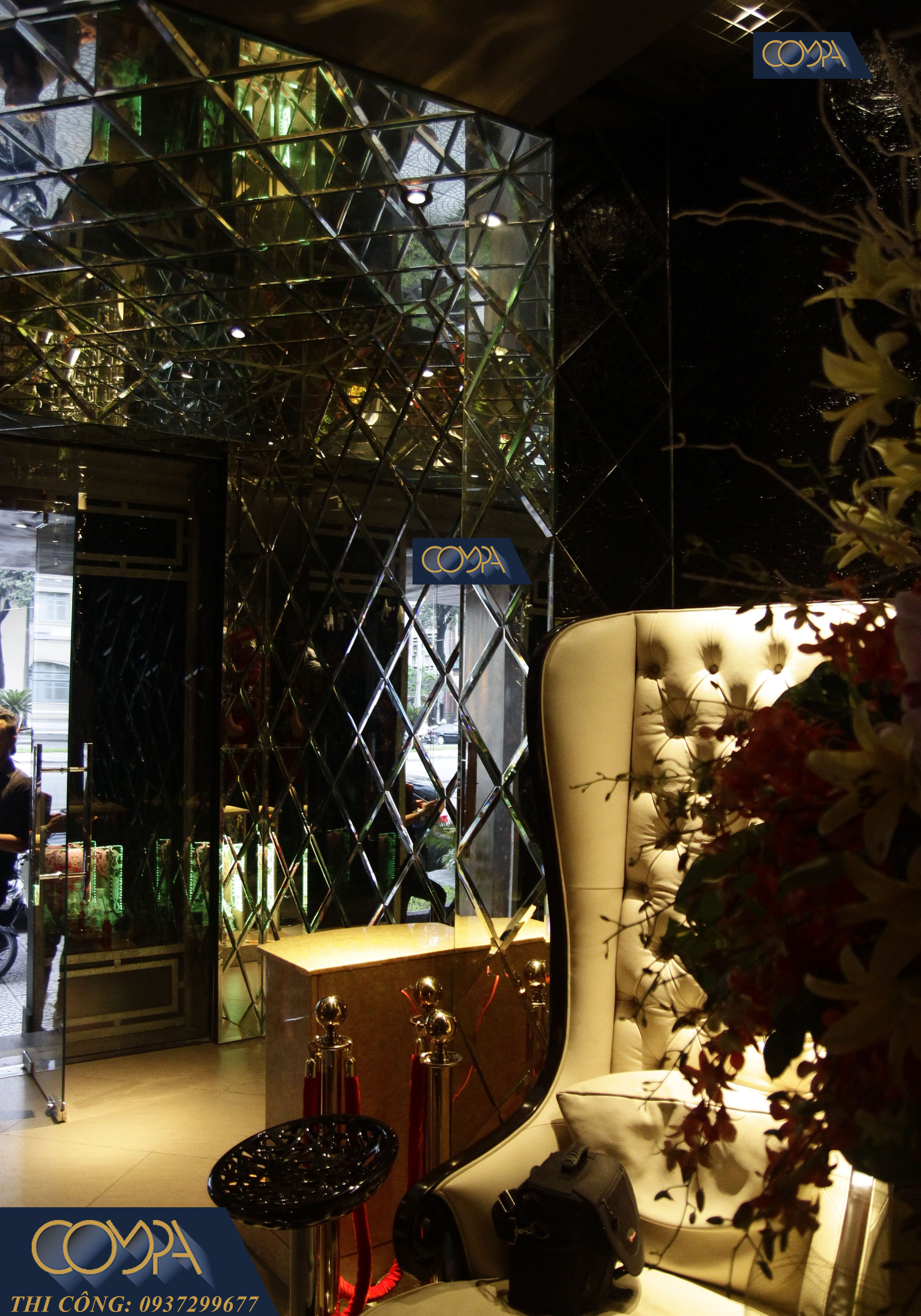 Hình chi tiết nội thất thi công quán bar atica Hình chi tiết nội thất thi công quán bar atica