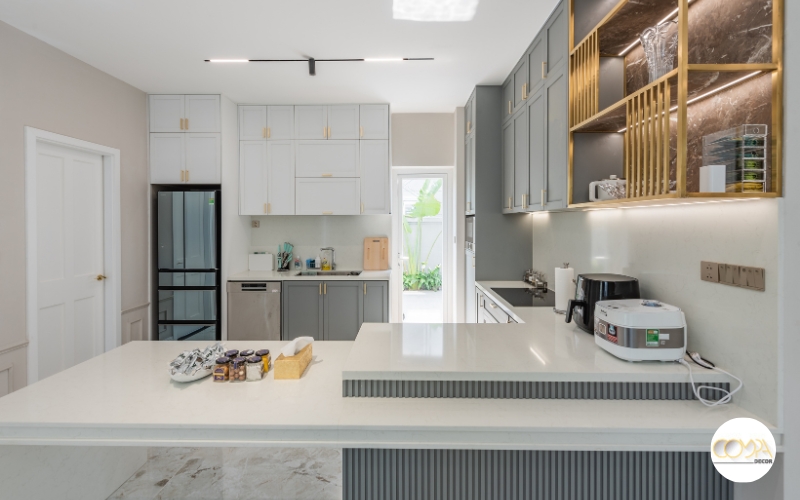 Thiết kế phòng ăn theo phong cách luxury sang trọng Thiết kế phòng ăn theo phong cách luxury sang trọng