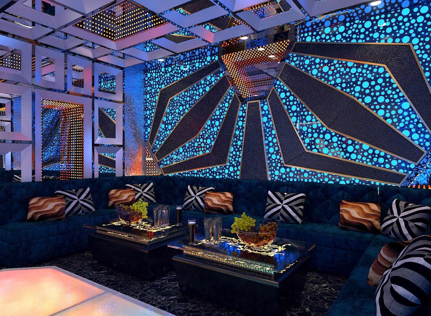 Hình thiết kế phòng karaoke gia đình 10