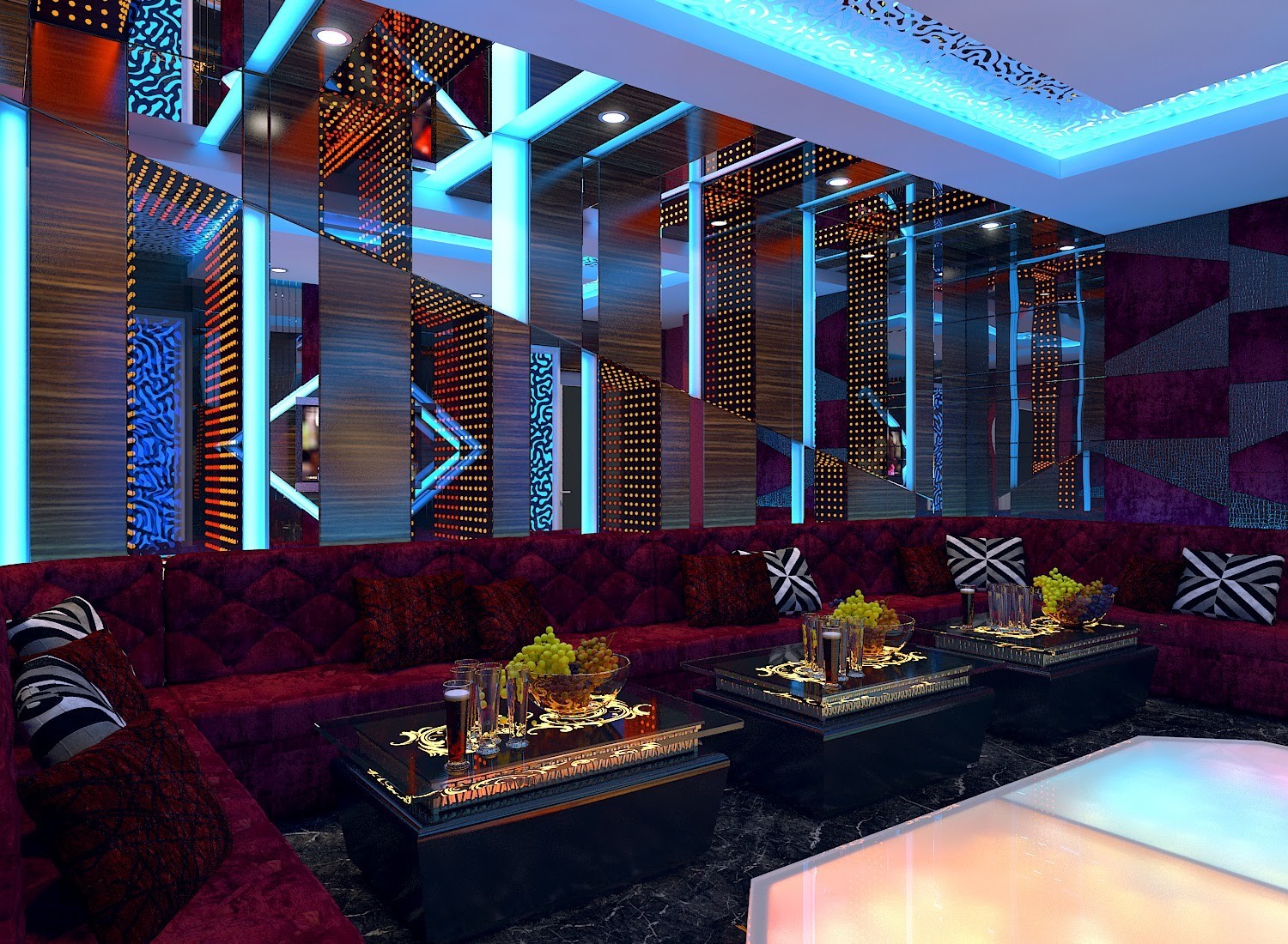 Hình thiết kế phòng karaoke gia đình 12 Hình thiết kế phòng karaoke gia đình 12