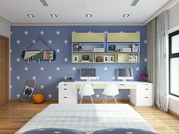 Hình thiết kế phòng ngủ cho bé trai 11