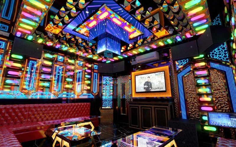 Mẫu phòng karaoke 20m2 Mẫu phòng karaoke 20m2