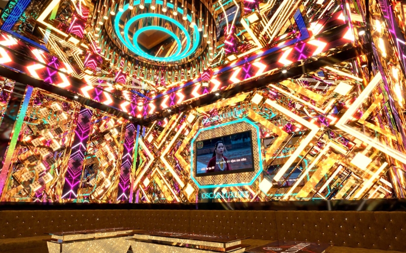 Mẫu phòng karaoke 20m2 Mẫu phòng karaoke 20m2