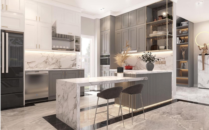 Mẫu thiết kế phòng bếp Mẫu thiết kế phòng bếp