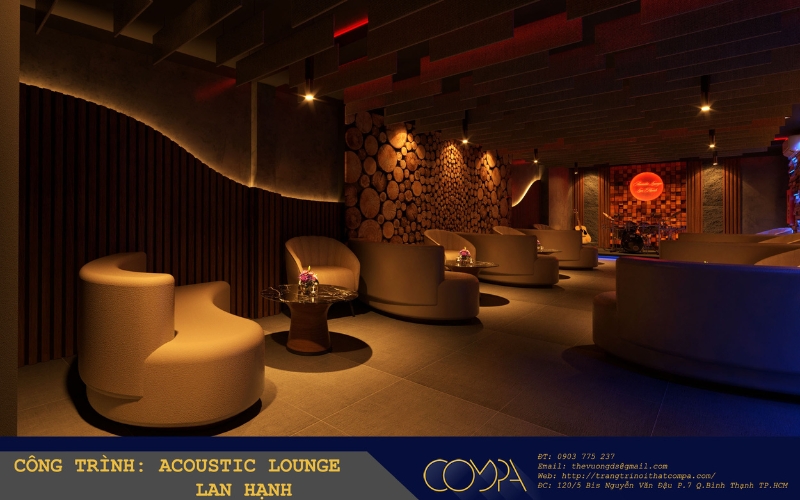 Thiết kế nội thất phòng trà Thiết kế nội thất phòng trà