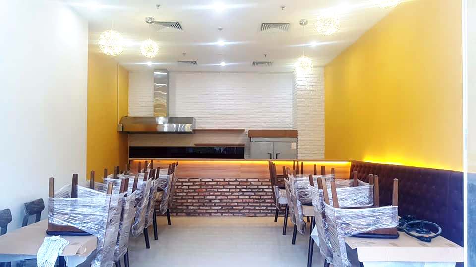 Hình ảnh thi công hoàn thiện công trình trước ngày khai trương