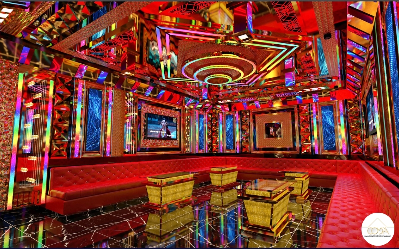 Thiết kế thi công phòng karaoke Thiết kế thi công phòng karaoke