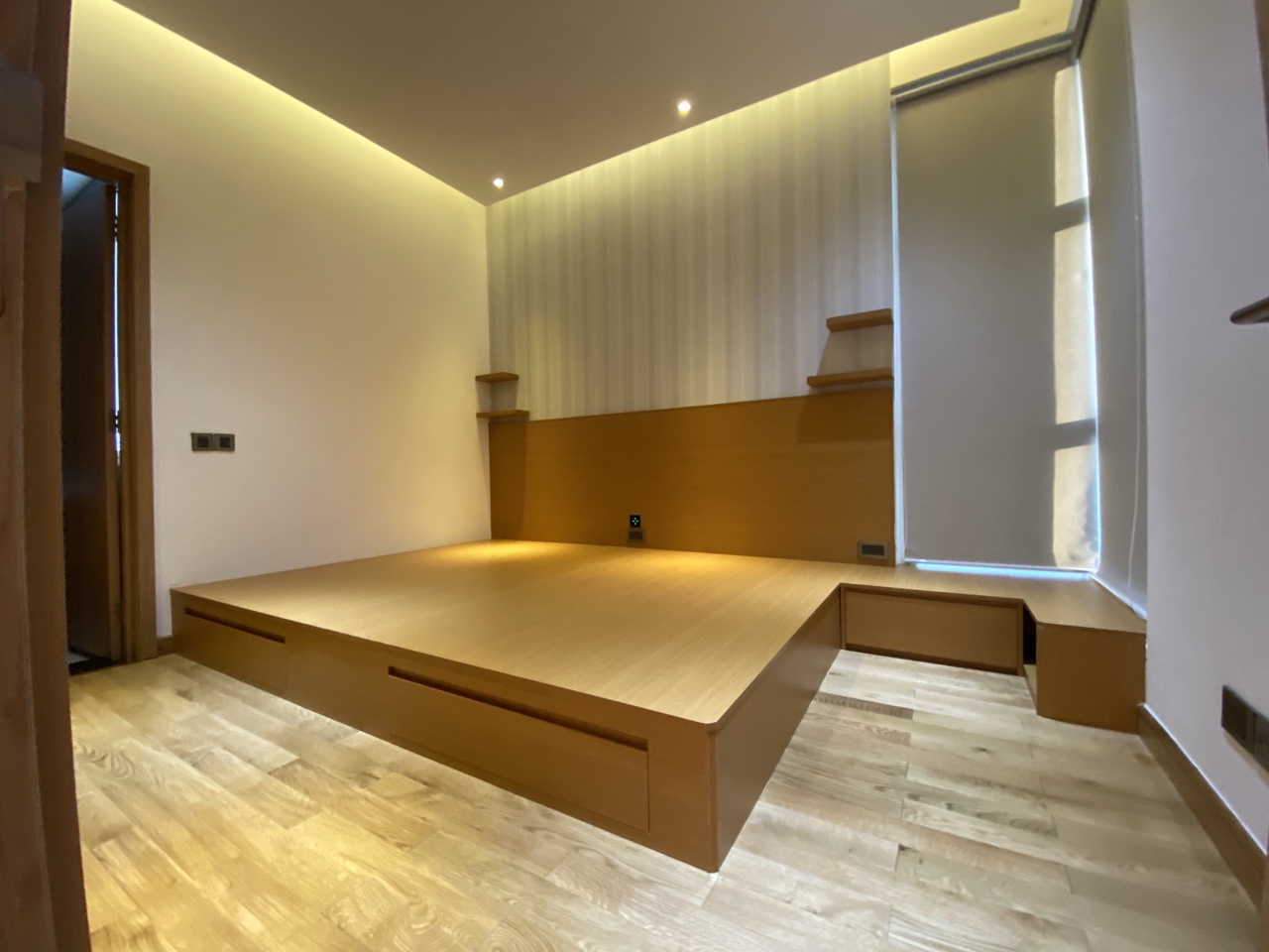 Thi công phòng ngủ ông bà đơn giản