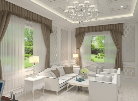 Ngược dòng thời gian cùng những mẫu thiết kế nội thất văn phòng phong cách tân cổ điển sang trọng