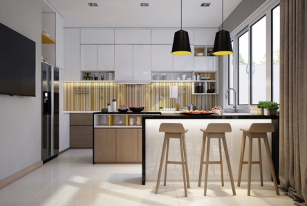 Mẫu thiết kế nhà phố hiện đại của anh Hảo - Không gian sống hoàn hảo