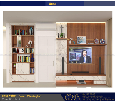 THIẾT KẾ NỘI THẤT CĂN HỘ THE FLEMINGTON HIỆN ĐẠI, SANG TRỌNG