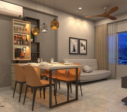 THIẾT KẾ THI CÔNG TRỌN GÓI CĂN HỘ MASTERI THẢO ĐIỀN QUẬN 2