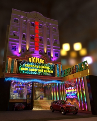 HÌNH ẢNH MẪU THIẾT KẾ KARAOKE HIỆN ĐẠI NHẤT 2023