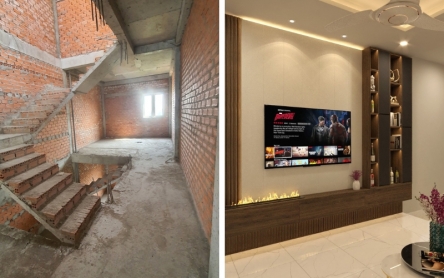 HÌNH ẢNH THI CÔNG THỰC TẾ NHÀ ANH LỢI QUẬN 12